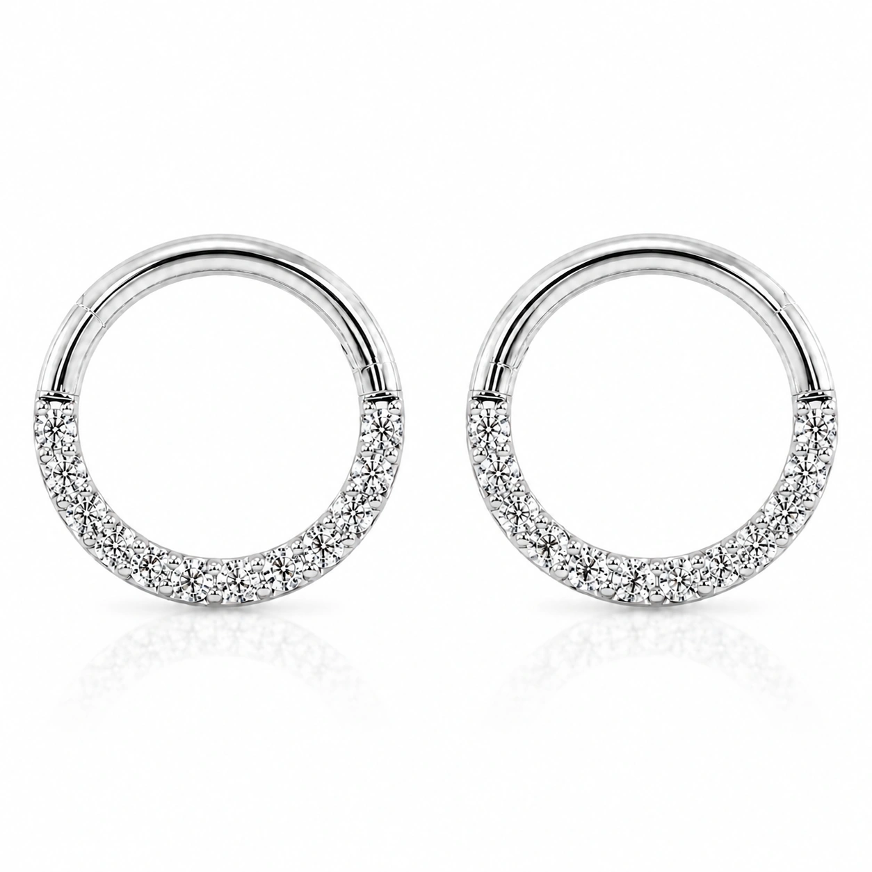 Circle Loop Earrings