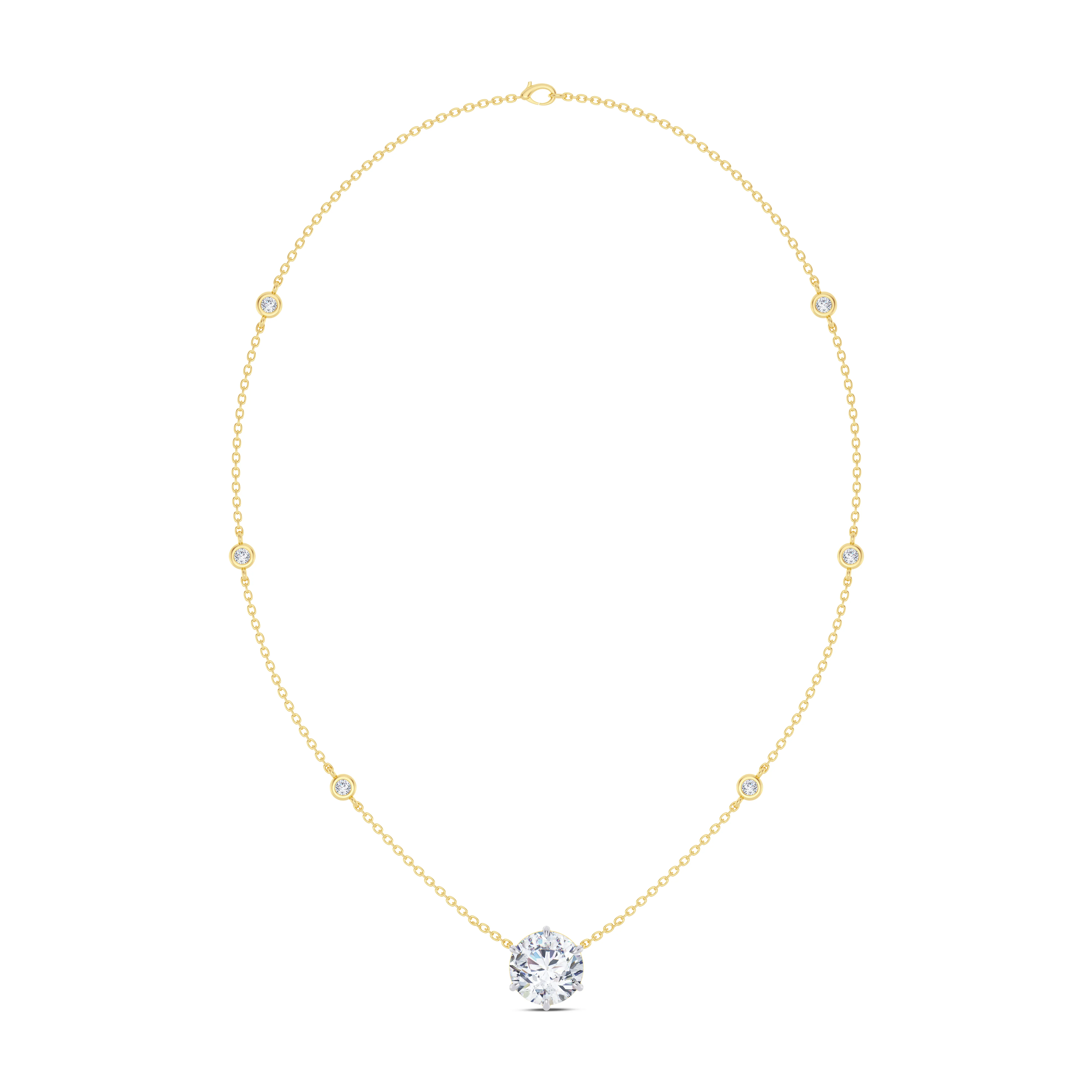 Aria Solitaire Necklace
