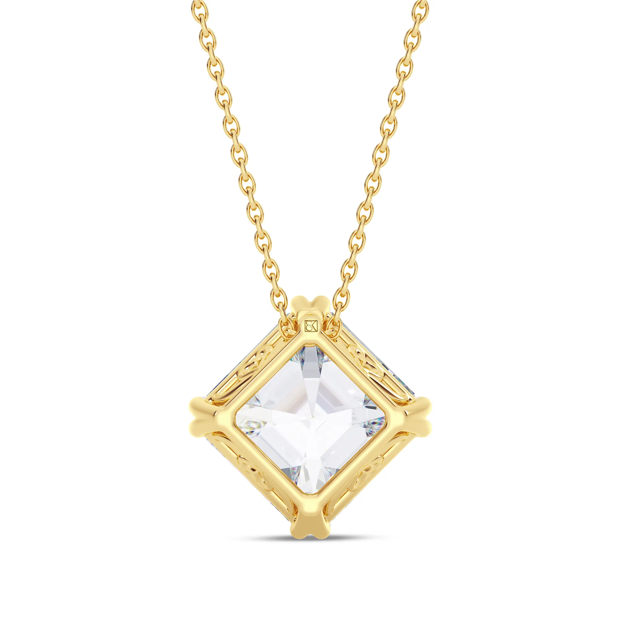 Prism Asscher Pendant