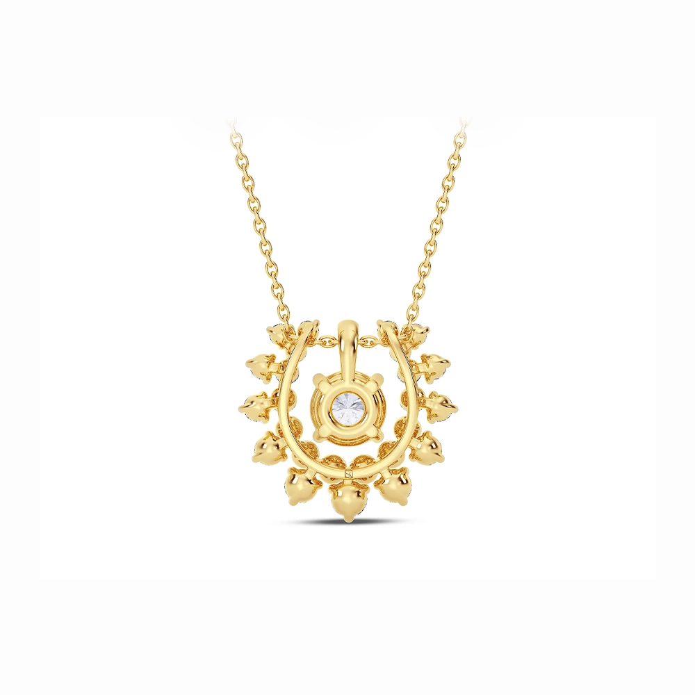 Serene Symphony Duet Pendant