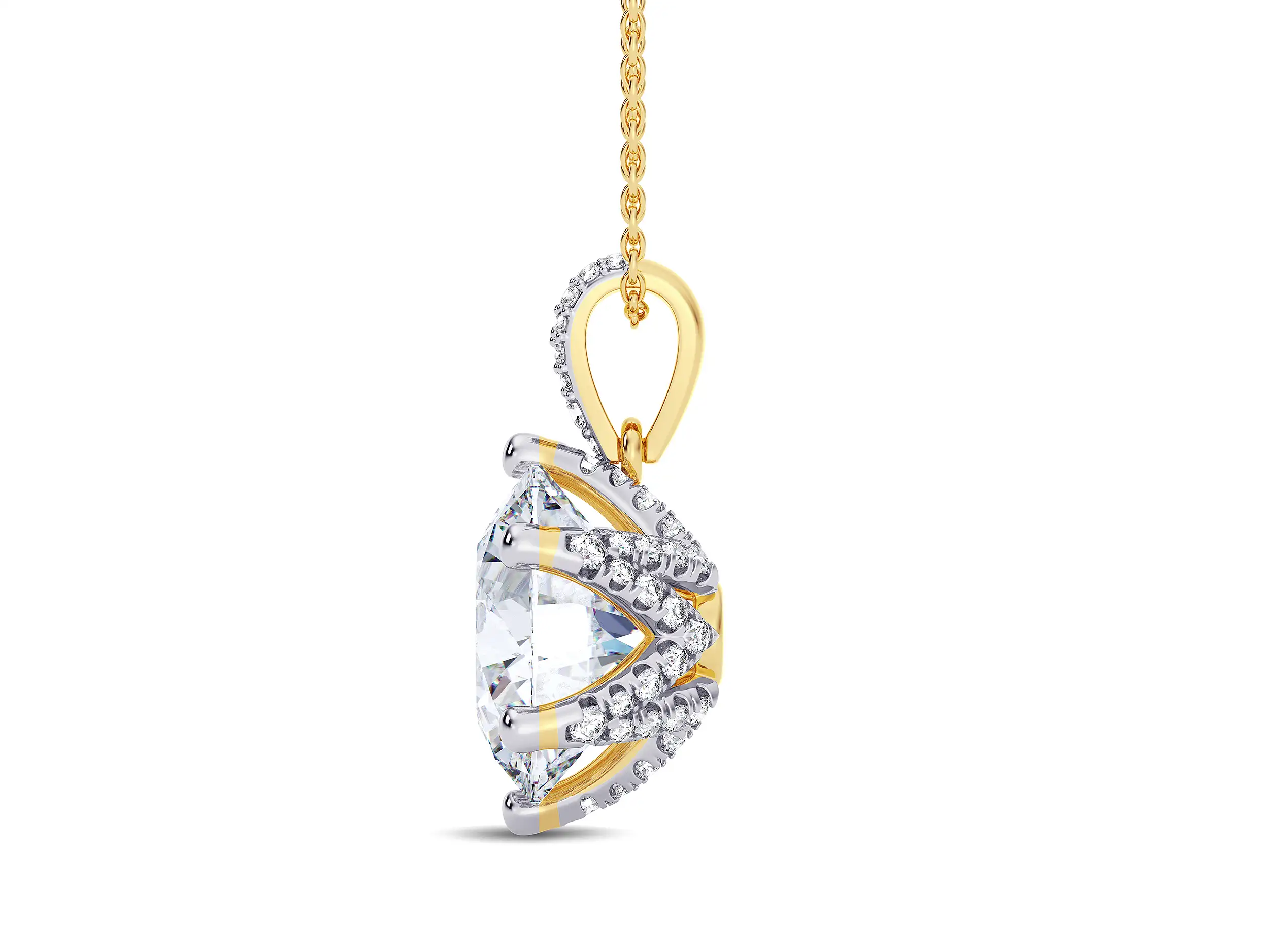 The Hexa Solitaire Pendant