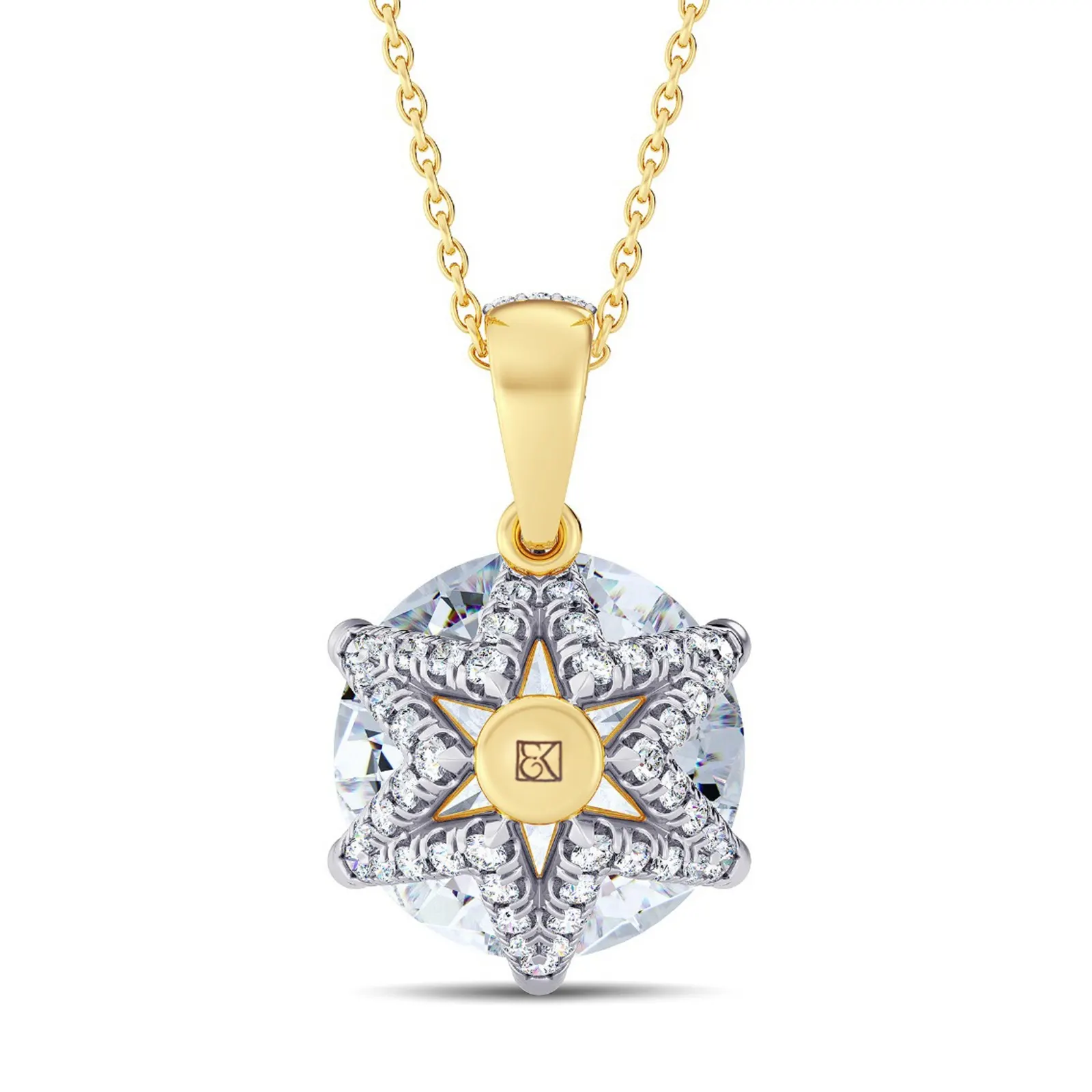 The Hexa Solitaire Pendant