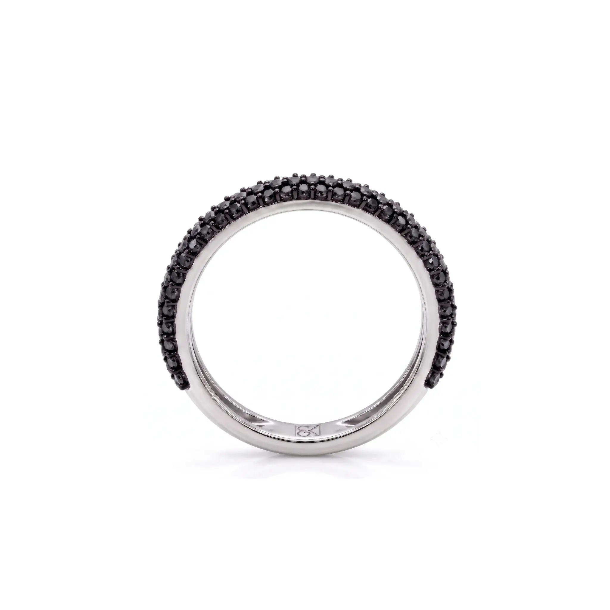 Black Velvet Dome Ring