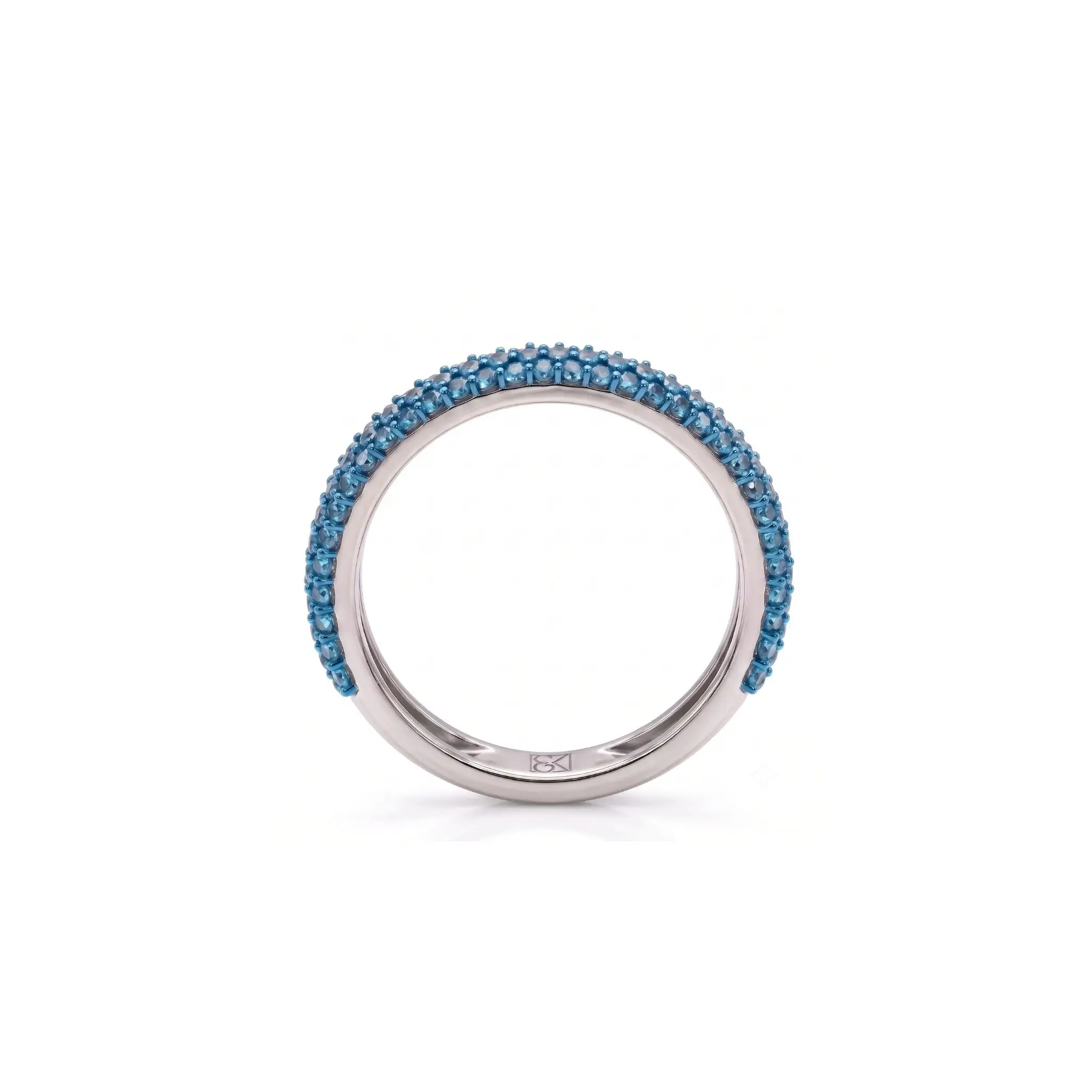 Blue Velvet Dome Ring