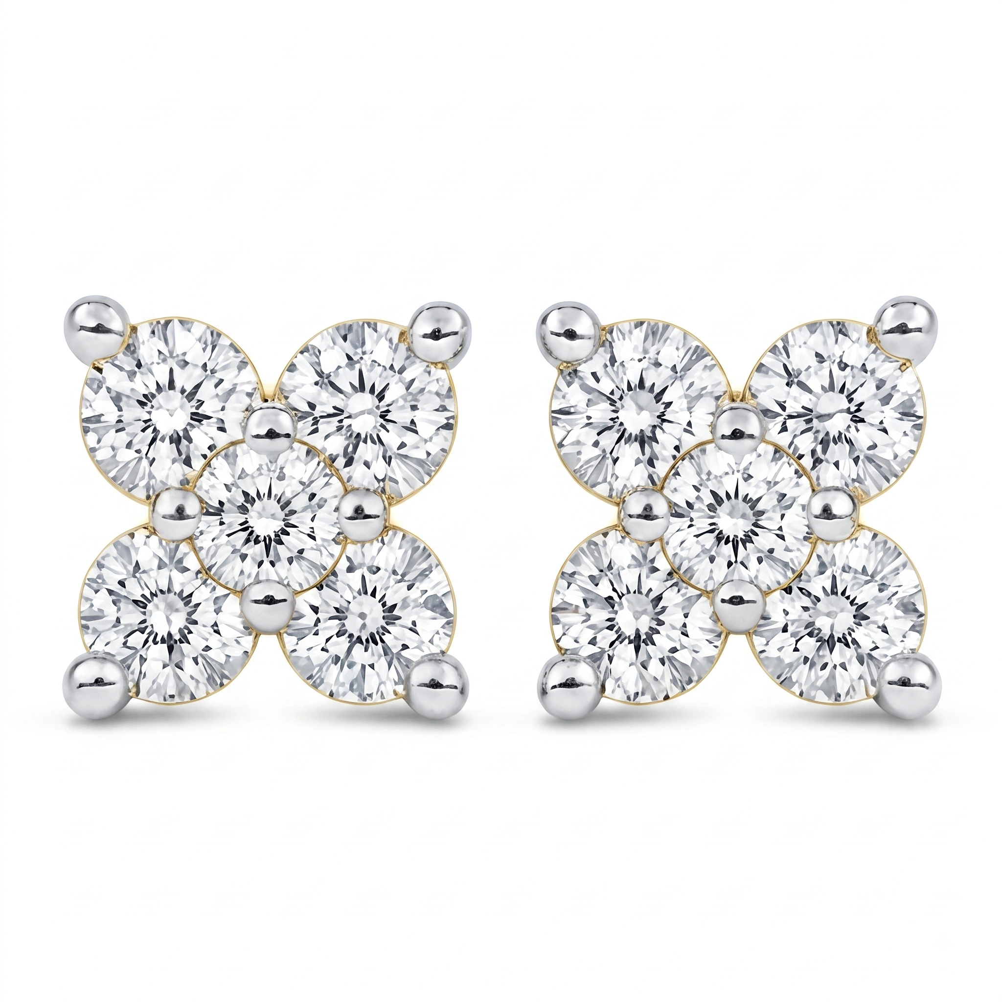 Floret Cluster Studs