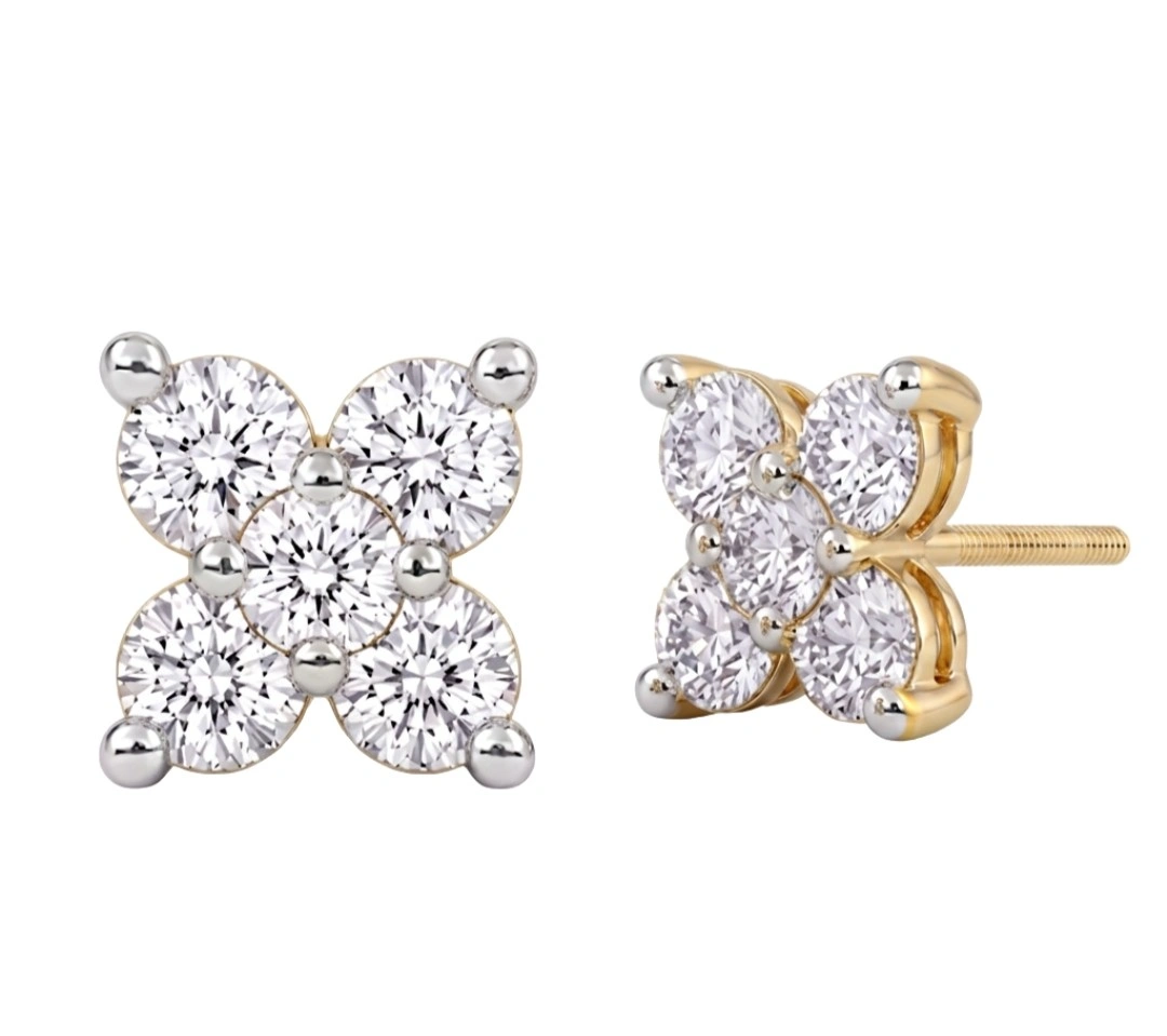 Floret Cluster Studs