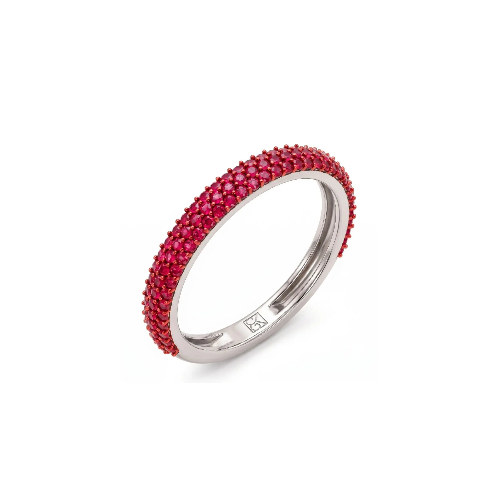 Red Velvet Dome Ring
