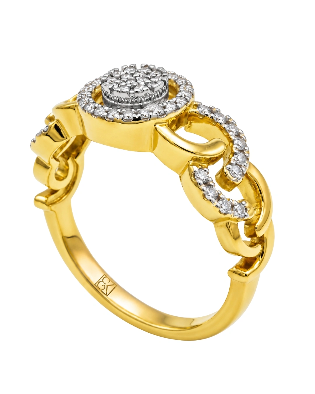 Tiara Cluster Ring