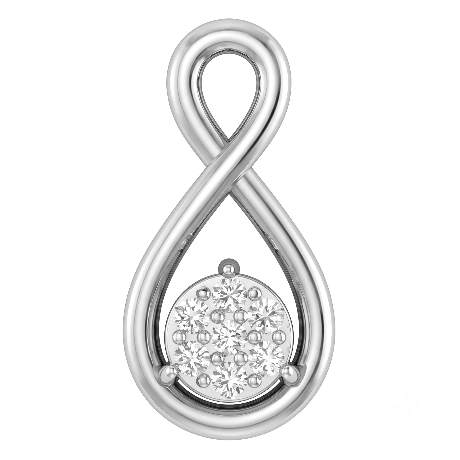 Infinity Drop Pendant