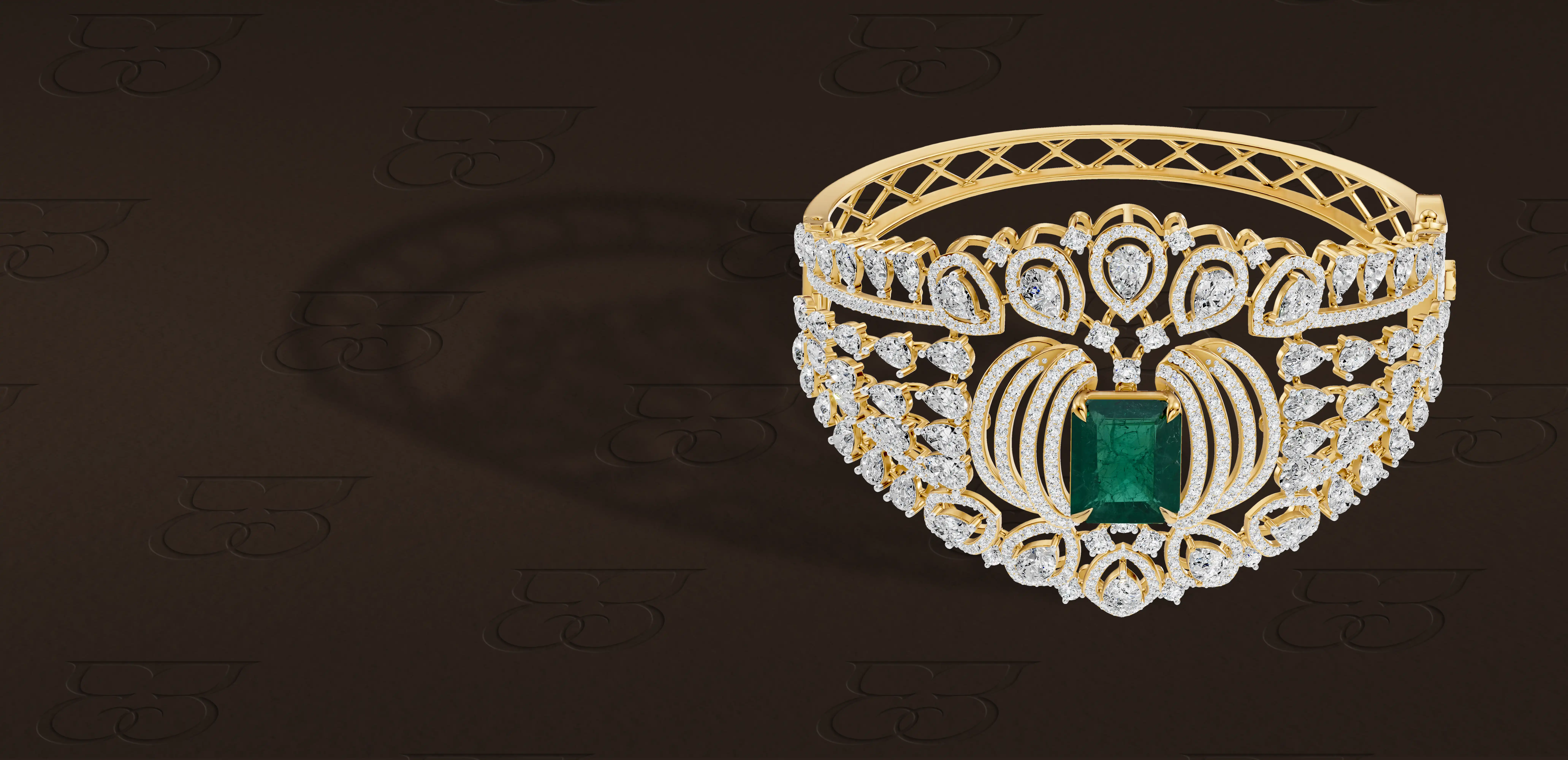 Regalia Emerald Cuff