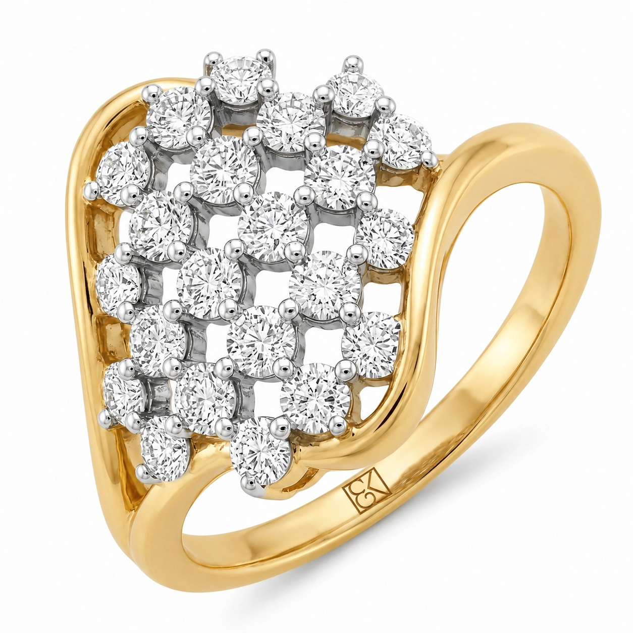 Diamond Weave Ring