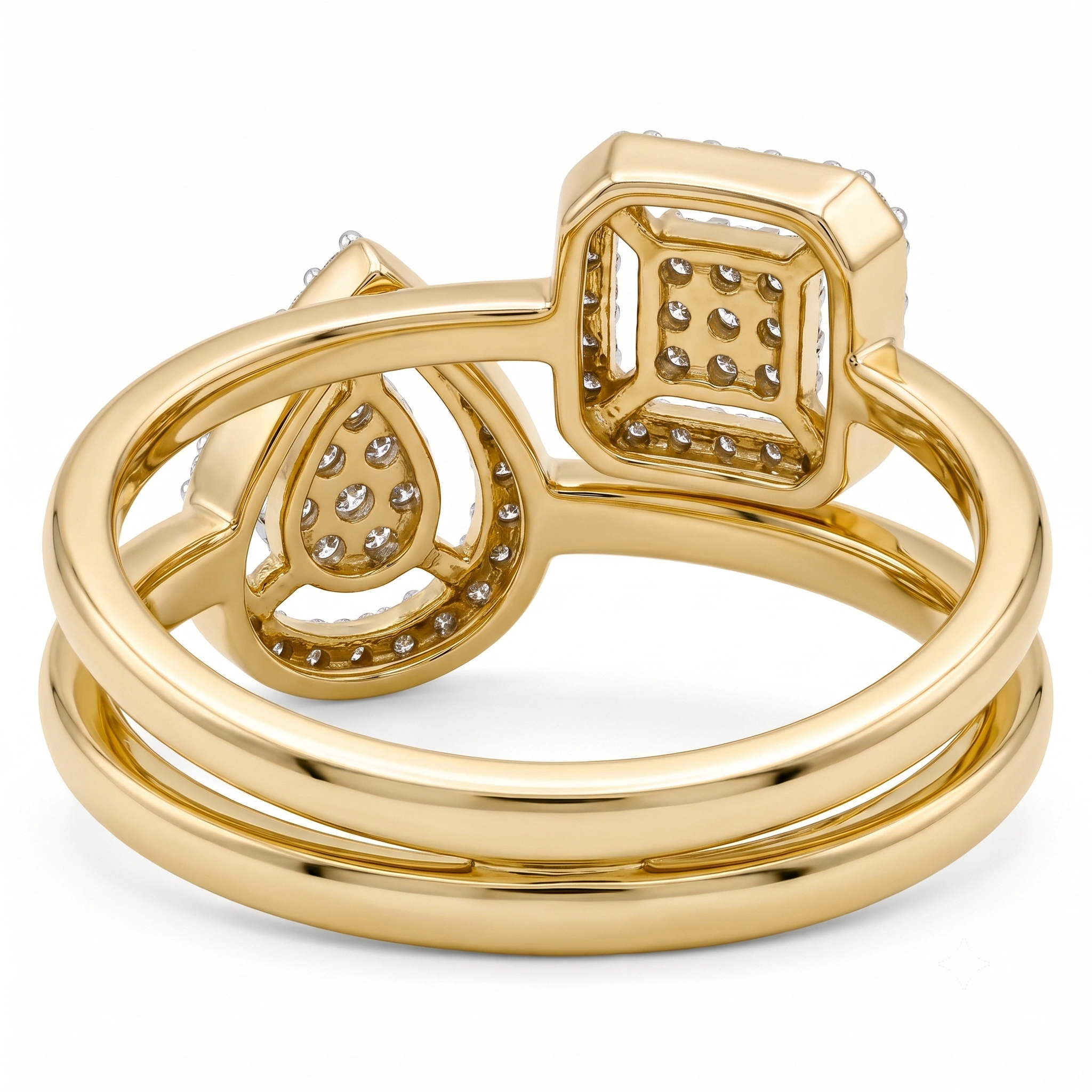 Duet Halo Ring