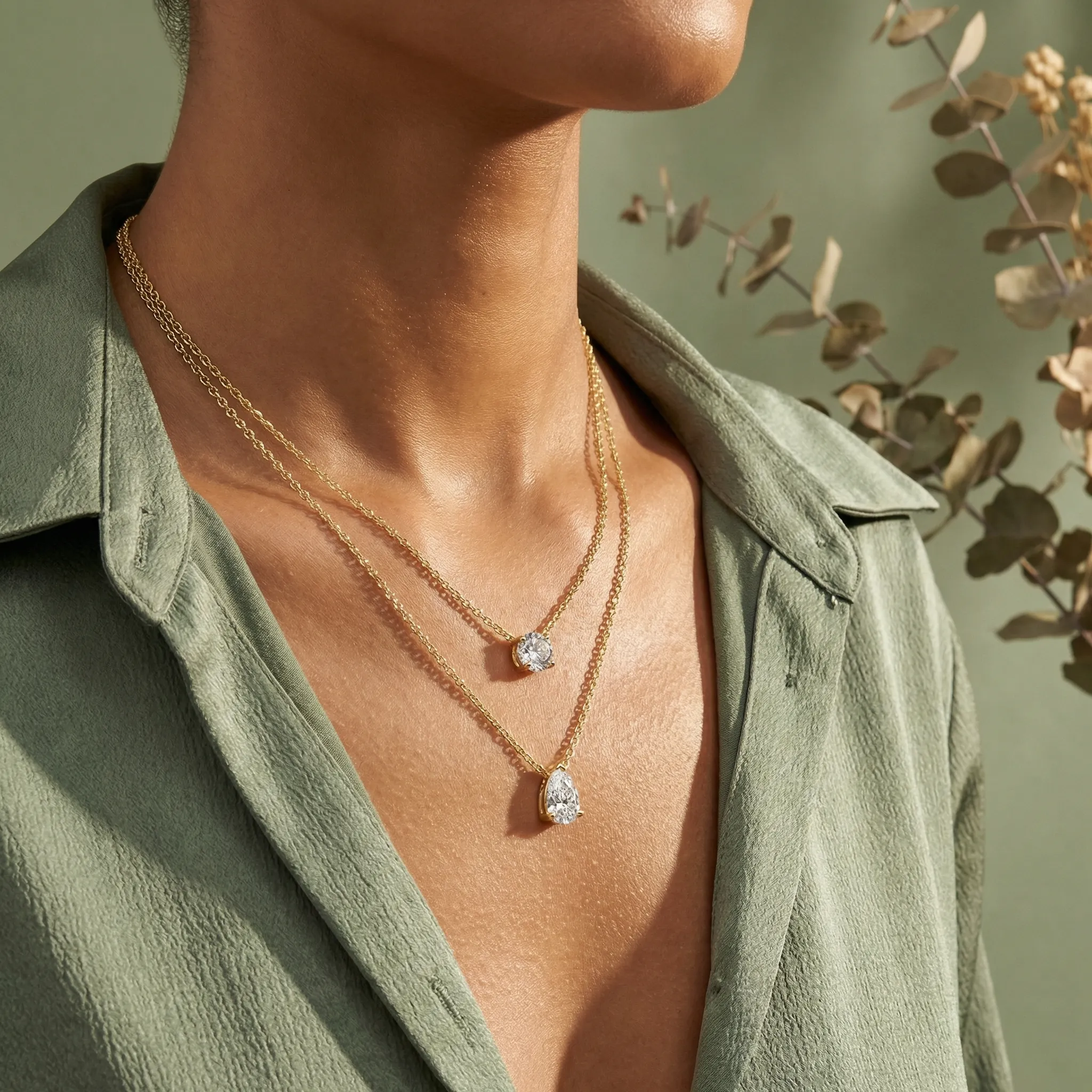 The Celestial Duo Necklace